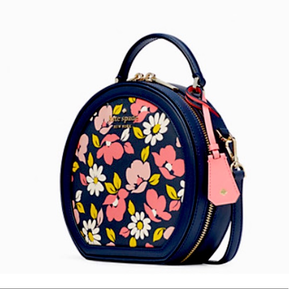 kate spade Handbags - SOLD NWT Kate Spade Floral Traveler Canteen Crossbody Bag